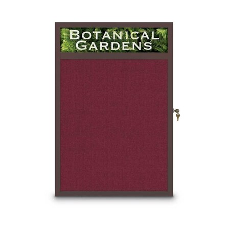 United Visual Products Open Faced Traditional Corkboard, 60x48" UV644A-SATIN-SURF